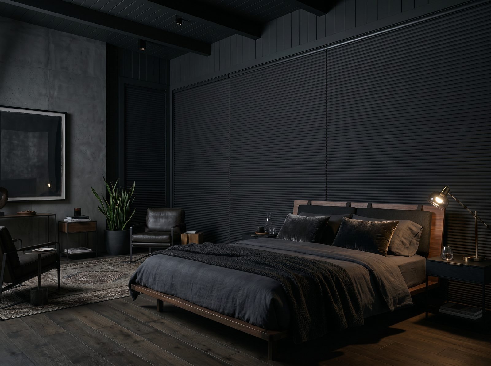 Double Cell Blackout Honeycomb Shades