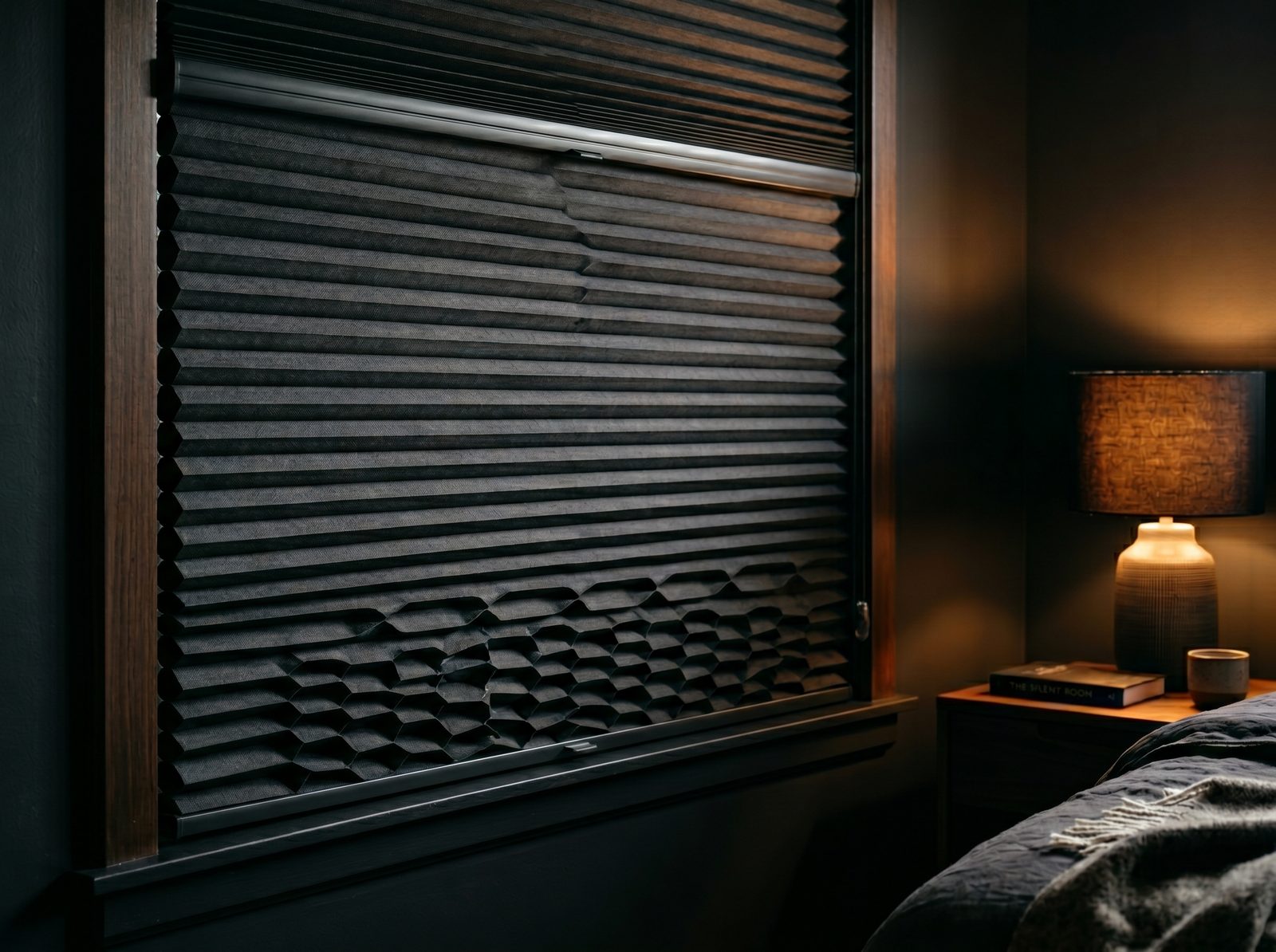 Double Cell Blackout Honeycomb Shades